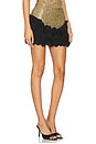 view 2 of 6 Marcela Combo Skirt in Gold