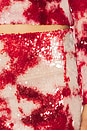 view 6 of 6 Amadiah Sequin Mini Skirt in Red