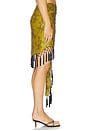 view 2 of 6 Andrea Asymmetrical Skirt in Yellow