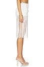 view 3 of 6 JUPE FRINGE in White