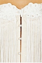 view 6 of 5 Yun Tassel Knot Corset Top in Ivory
