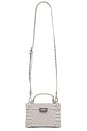 view 1 of 5 Croc Box Mini Bag in Grey