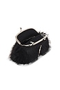 view 5 of 5 Ks Faux Fur Clutch in Black