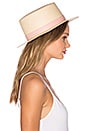 view 2 of 4 Dada Panama Straw Hat in Natural