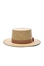 view 4 of 4 Dada Panama Straw Hat in Natural