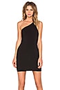 view 2 of 5 One Shoulder Dress in Black