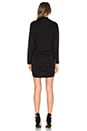 view 3 of 3 Surplice Sheered Mini Dress in Black