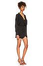 view 2 of 3 Polo Surplice Dress in Black