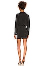 view 3 of 3 Polo Surplice Dress in Black