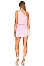 view 3 of 3 One Shoulder Ruffle Mini Dress in Lavender