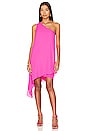 view 1 of 3 Layered One Shoulder Dress in Amp