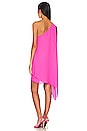 view 3 of 3 Layered One Shoulder Dress in Amp