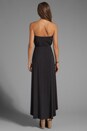 view 4 of 5 Платье-футляр макси in Black