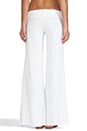 view 3 of 6 Wide Leg Linen Pant in White