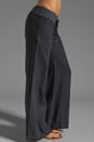 view 2 of 6 Wide Leg Linen Pant is Graphite in Graphite