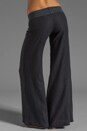view 3 of 6 Wide Leg Linen Pant is Graphite in Graphite