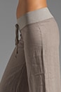 view 5 of 6 Wide Leg Linen Pant in Ash