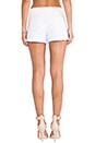 view 3 of 3 Asymmetrical Skort in White