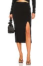 view 1 of 4 X REVOLVE Bodycon Slit Skirt in Black