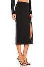 view 2 of 4 X REVOLVE Bodycon Slit Skirt in Black