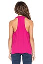 view 3 of 3 Surplice Tank in Peony