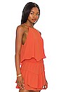 view 2 of 4 Halter Top in Tangerine
