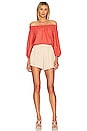 view 4 of 4 Off The Shoulder Top in Rust