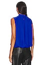 view 4 of 5 Turtleneck Tank in Sapphire