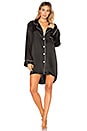 view 1 of 3 Silk Sleep Shirt in Black