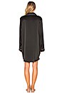 view 3 of 3 Silk Sleep Shirt in Black