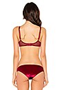 view 3 of 4 SUJETADOR LOVE in Dark Red