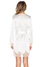 view 4 of 5 Lucy Silk Bride Robe in Ivory