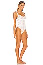 view 3 of 4 Lace Bodysuit in White