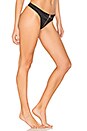 view 2 of 3 Bond Zip G-String in Black