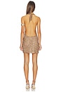 view 3 of 4 VESTIDO COWL HALTER in Espresso Spritz