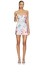view 1 of 3 Ruched Top Mini Dress in Sunshine Motel