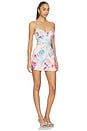 view 2 of 3 Ruched Top Mini Dress in Sunshine Motel