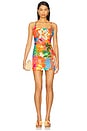 view 1 of 3 Beaded String Mini Dress in Havana Haven