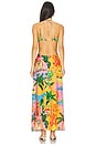 view 3 of 3 Beaded Cut Out Maxi Dress in Sunlit Spritz
