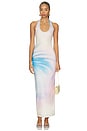 view 1 of 3 ROBE LONGUE DOS NAGEUR HALTER MAXI DRESS in Salt Breeze