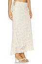 view 2 of 6 Lace Side Tie Maxi Skirt in Sweet Nothings