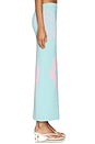 view 2 of 6 JUPE MIDI EN MAILLE KNIT MIDI SKIRT in Island Sky