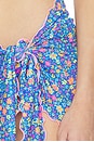 view 6 of 6 Mini Mesh Sarong in Electric Bloom