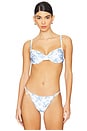 view 1 of 4 Underwire Bralette Bikini Top in Vintage Paradise