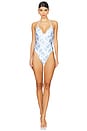 view 1 of 3 Underwire One Piece in Vintage Paradise