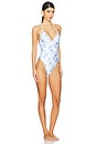view 2 of 3 Underwire One Piece in Vintage Paradise