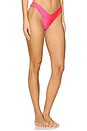 view 2 of 4 Y Cheeky Bikini Bottom in Posh Pink