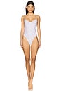 view 1 of 3 Double Ruffle Underwire One Piece in Moonflower