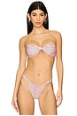 view 1 of 4 Twist Bandeau Bikini Top in Astro Pop