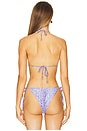 view 3 of 5 Ring Halter Bikini Top in Bubblegum Blossom